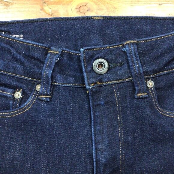 G-STAR jeans Style 3301 high straight Raw ladies dark blue contour mid/high 26 - Picture 6 of 16